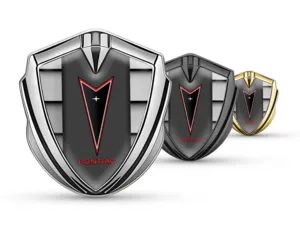 Pontiac Emblema Abovedado Insignia Opulenta Idea Aleación Remate